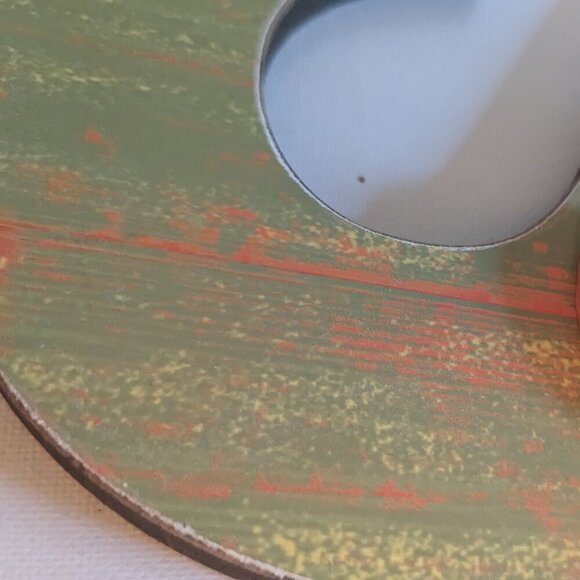 NWT Big Letter 'S' Rustic Alphabet Sign Autumn Shabby Chic Michael's Home Decor - Picture 4 of 7